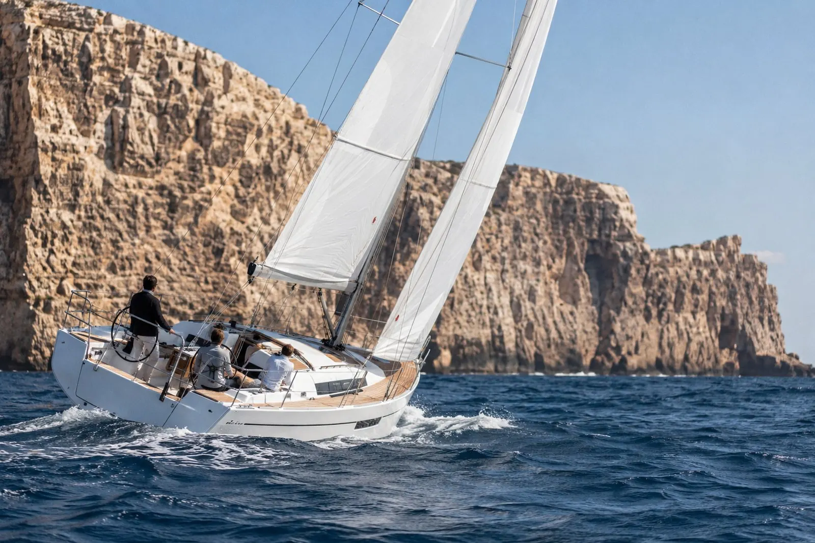 Bavaria Cruiser 46 at Msida Creek